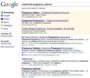 google-unplanned-pregnancy
